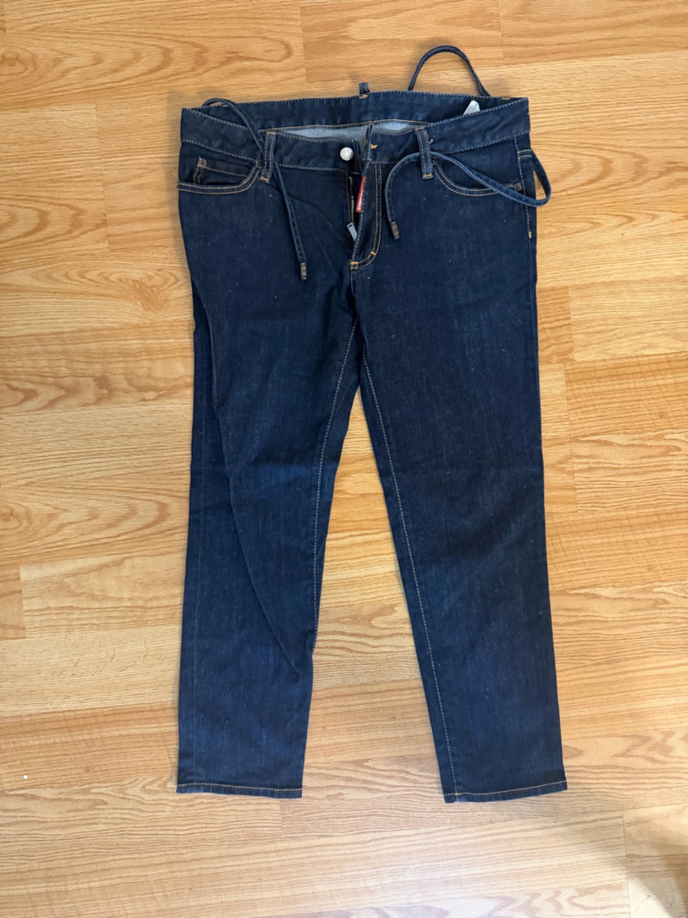 dsquared² bondage capri jeans